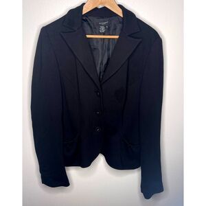Sandro Classic Black Three Button Blazer Size XL Minimalist Renaissance/Classic